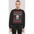 Sweatshirt F4NT4STIC "Pantera Weihnachten Christmas" Gr. S, schwarz, Damen, Obermaterial: 65% Baumwolle, 35% Polyester, Sweatshirts, Musik, Band, Logo