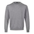 Rundhals-Pullover Peter Hahn grau, 54