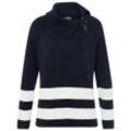 Rollkragen-Pullover BASLER blau