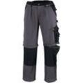 Texxor - Canvas (320 g/m²) 2-in-1 Bundhose tobago grau/schwarz 48 8357