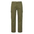 Cargohose BLEND "Cargohose BHEDNAN cargo pants", Herren, Gr. 30, Länge 34, grün (olive night), Web, Obermaterial: 98% Baumwolle CO. 2% Elasthan EL., normal, Hosen