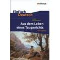 Eichendorff, Joseph von - GEBRAUCHT EinFach Deutsch ...verstehen. Interpretationshilfen: EinFach Deutsch ...verstehen: Joseph von Eichendorff: Aus dem Leben eines Taugenichts - Preis vom 19.12.2024 05:59:54 h