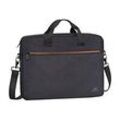 Riva Case 80 series 8033 - Notebook-Schultertasche - 40 cm (15.6") - 39,6 cm Breitbild (15,6" Breitbild) - Schwarz