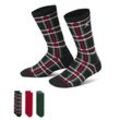 Jordan Holiday Crew Socken (3 Paar, ältere Kinder) - Schwarz