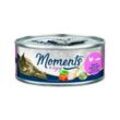 MOMENTS Adult Huhn mit Lachs & Spinat 48x70 g