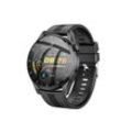 Smartwatch 128 MB Schwarz - Watch mit mit Anruffunktion 128 MB - Bluetooth v4.0