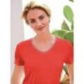 V-Shirt Peter Hahn rot, 40