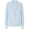 Strickblazer Peter Hahn blau, 44