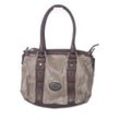 Fossil Damen Handtasche, beige, Gr.