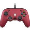 NACON XBOX Controller DESIGND FOR COMPACT CON. PRO ROT Rot/Weiß für Xbox Series S, X, One, PC