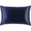 slip Accessoires Pillowcases Pure Silk Pillowcase Navy 51 cm x 76 cm