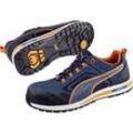 PUMA Crosstwist Low 643100-44 Sicherheitsschuh S3 Schuhgröße (EU): 44 Blau, Orange 1 St.