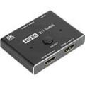 HDMI 2.1 Splitter Good Connections, 2-fach, direktional, bis 8K, inkl. USB-Kabel, schwarz