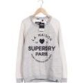 Superdry Damen Sweatshirt, grau, Gr. 38