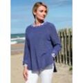 Long-Pullover Peter Hahn blau