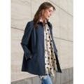 Long-Jacke Peter Hahn blau