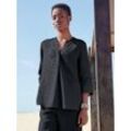 Bluse 3/4-Arm Peter Hahn schwarz