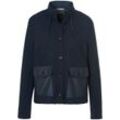 Jersey-Blazer 1/1-Arm Rabe blau