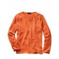 Mey & Edlich Herren Sweatpullover Regular Fit Orange einfarbig 46, 48, 50, 52, 54, 56