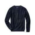 Mey & Edlich Herren Sweater Regular Fit Blau einfarbig 46, 48, 50, 52, 54, 56