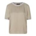 Rundhals-Shirt Margittes beige