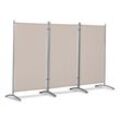 Leco Stellwand 3-teilig - Beige