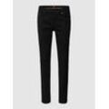 Skinny Fit Jeans mit Label-Detail Modell "Delaware"