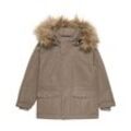 Winterjacke EN FANT "Winterjacke ENJacket" Gr. 104, braun (chocolate chip), Jungen, Obermaterial: 100% Polyester PES., Jacken