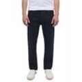 Straight-Jeans MUSTANG "Style Michigan", Herren, Gr. 30, Länge 34, schwarz (super schwarz), Denim/Jeans, Obermaterial: 98% Baumwolle, 2% Elasthan, casual, straight fit, Jeans