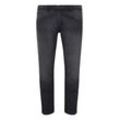 5-Pocket-Jeans BLEND "5-Pocket-Jeans BHJoe", Herren, Gr. 48, Länge 32, grau (denim dunkelgrau), Jeans, Obermaterial: 98% Baumwolle CO. 2% Elasthan EL., unifarben, casual, regular fit, Hosen