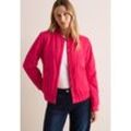 Blouson CECIL, Damen, Gr. L (42), rot (granita rot), Stoff, 100% Polyester, unifarben, casual, normal normal, hoch geschlossener Ausschnitt, Jacken, mit Stehkragen