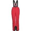 Skihose KILLTEC "KSW 249 WMN SKI PNTS", Damen, Gr. 36, Normalgrößen, rot, Oberstoff: 100% Polyester, Futter: 100% Polyester, Wattierung: 100% Polyester, sportlich, Hosen