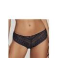 LASCANA Panty 'Nina' blau Gr. 40/42 für Damen. Mit Schleife, Spitze, Schmuckelement, Bänder. Figurbetont. Nachhaltig.