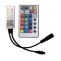 Wifi 3in1+RGB Dimmbare led Strip Controller mit 28-Tasten-Fernbedienung Kompatibel mit Google Home Alexa