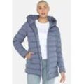 Steppjacke FUCHS SCHMITT Gr. 36, blau (indigo blau), Damen, Web, Obermaterial: 100% Polyester. Futter: 100% Polyester. Wattierung: 100% Polyester, unifarben, Jacken, mit Leistentaschen