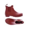 Hunter Damen Stiefelette, rot, Gr. 39