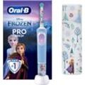 Elektrische Zahnbürste ORAL-B "Pro Kids Frozen", blau, Elektrozahnbürsten, für Kinder ab 3 Jahren