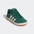 Sneaker ADIDAS SPORTSWEAR "GRAND COURT 00S KIDS", Gr. 32, collegiate grün, sanftes weiß, gum10, Leder, Synthetik, sportlich, Schuhe, Design auf den Spuren des adidas Superstar