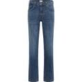 Straight-Jeans MUSTANG "Style Big Sur Straight" Gr. 33, Länge 34, blau, Herren, Denim/Jeans, Obermaterial: 99% Baumwolle, 1% Elasthan, Jeans