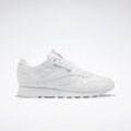 Sneaker REEBOK CLASSIC "Classic Leather" Gr. 41, weiß, Leder, Schuhe