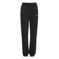 Jogginghose THEJOGGCONCEPT "Jogginghose JCSAJA JOGGING PANTS", Damen, Gr. M, N-Gr, schwarz, Obermaterial: 85% Baumwolle CO. 15% Polyester PES., meliert, Basic, relaxed fit normal, Hosen