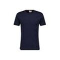 T-Shirt GANT "T-Shirt CONTRAST LOGO T-SHIRT 1er Pack", Herren, Gr. M, blau, Obermaterial: 100% Baumwolle CO., Kurzarm, Shirts