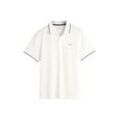 Poloshirt GANT "Poloshirt TIPPING PIQUE POLO 1er Pack", Herren, Gr. 4XL, weiß, Obermaterial: 100% Baumwolle CO., Kurzarm, Shirts