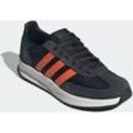 Sneaker ADIDAS SPORTSWEAR "RUN 72" Gr. 43, schwarz (core schwarz, semi impact orange, carbon), Textil, Leder, Schuhe