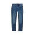 TOM TAILOR Herren Hybrid Denim Josh Regular Slim Jeans, blau, Uni, Gr. 36/34