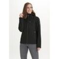 Softshelljacke WHISTLER "Rosea", Damen, Gr. 36, schwarz, 100% Polyester, mehrfarbig, casual, normal, ohne Ausschnitt, Langarm, Jacken, aus wind- und wasserdichtem Funktionsmaterial