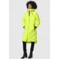 Winterjacke MARIKOO "Benikoo" Gr. S, grün (neon grün), Damen, Obermaterial: 92% Nylon, 8% Elasthan; Futter: 100% Polyester; Wattierung: 100% Polyester; Ärmelfutter: 100% Polyester, Jacken, langer Winter Mantel gesteppt