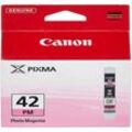 Canon - Cartouche d'encre photo CLI-42PM magenta, capacité standard 37 photos, pack de 1 (6389B001)