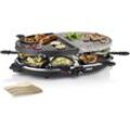 Raclette maschine 8 personen 1200w + grillstein + grill Princess 162710-01-001