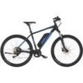 E-Bike FISCHER FAHRRAD "MONTIS EM 1922 418 48 sw" Gr. 48, schwarz, E-Bikes, 48cm, 27,5 Zoll (69,85cm)